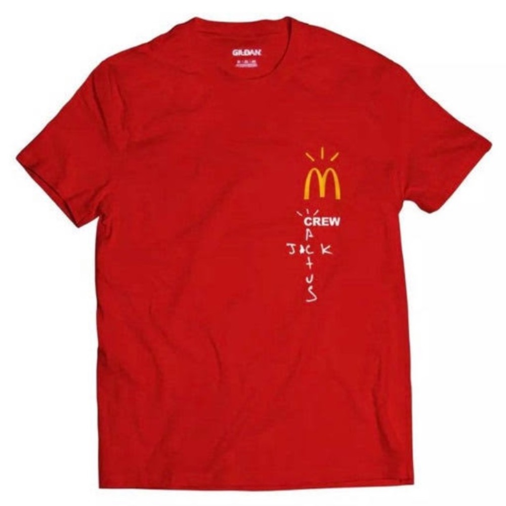 Travis Scott McDonalds Crew Shirt